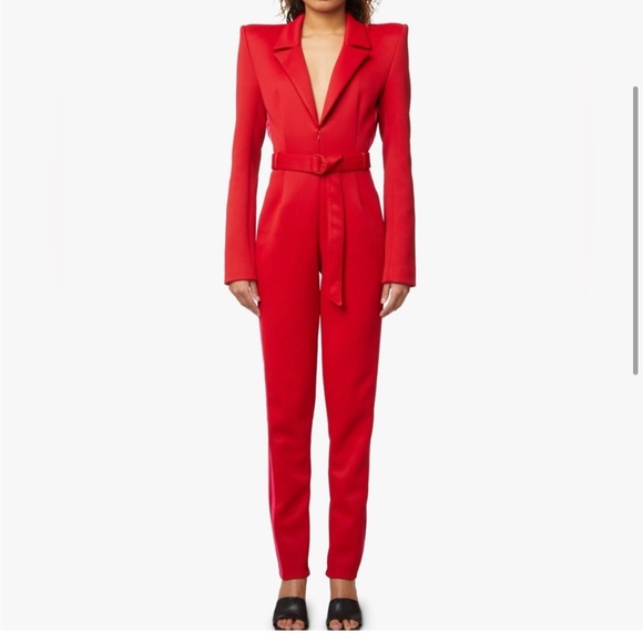 IVY PARK Pants - Ivy Park Knit Red Jumpsuit NWOT